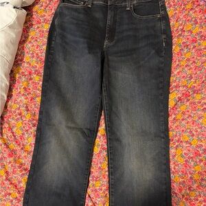 NWT NYDJ Dark  Wash Straight Leg Jeans